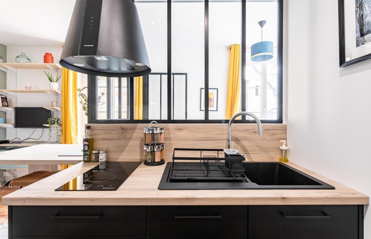 Apartament Lucelyne - Beau T2 Renove - Centre - Plage 400M Dinard Zewnętrze zdjęcie