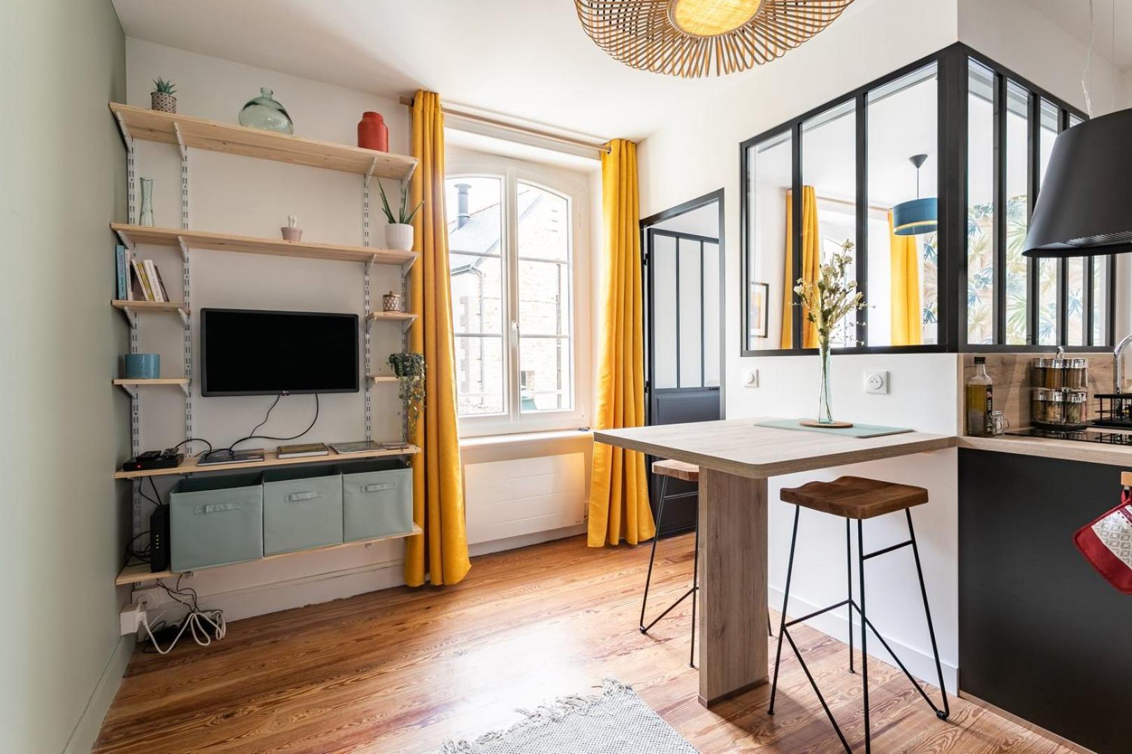Apartament Lucelyne - Beau T2 Renove - Centre - Plage 400M Dinard Zewnętrze zdjęcie