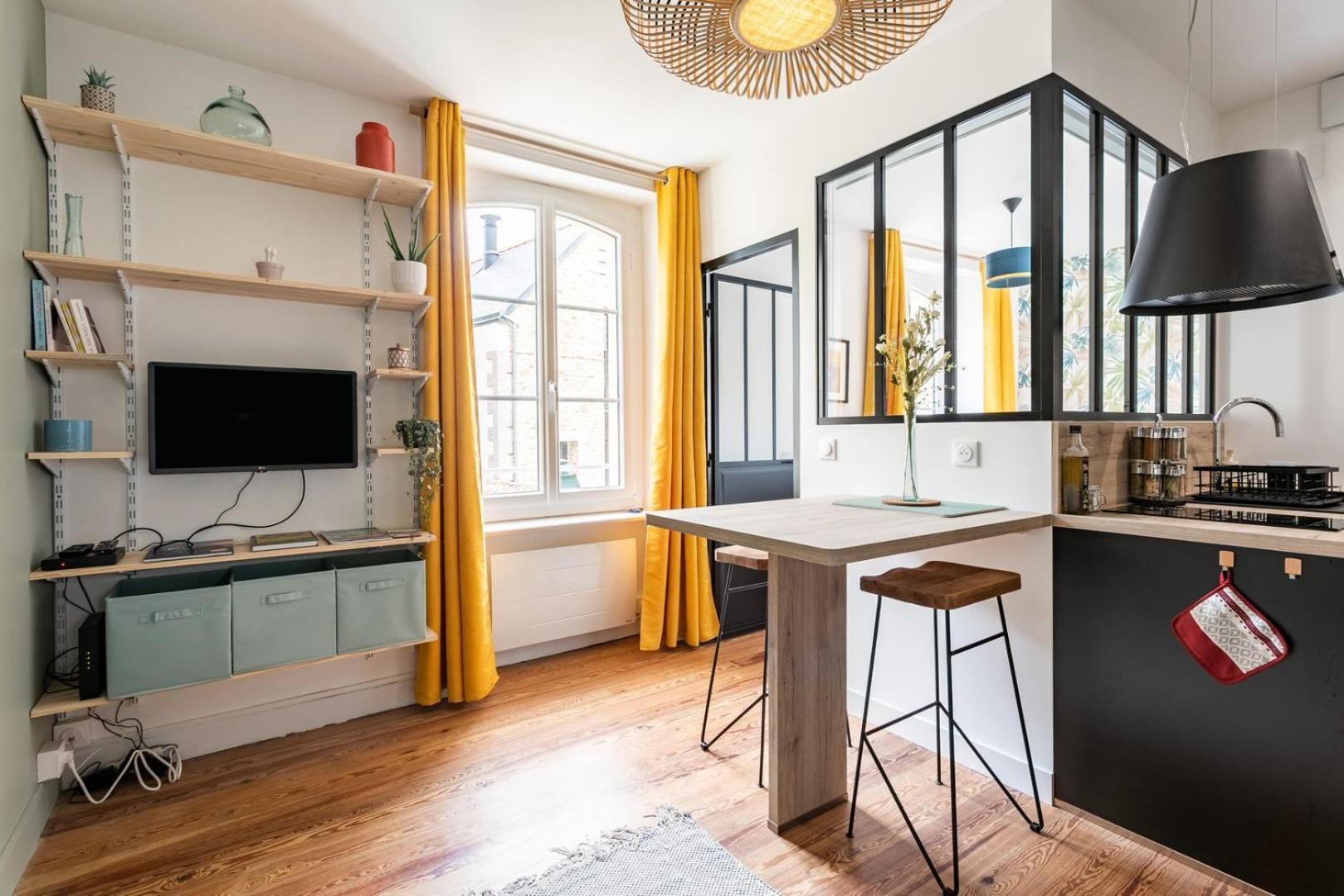 Apartament Lucelyne - Beau T2 Renove - Centre - Plage 400M Dinard Zewnętrze zdjęcie